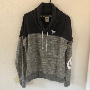 PINK Cowlneck Hoodie